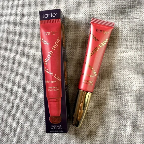 Tarte Blush Tape Liquid Blush Pink NIB Full Size Vegan Soft Girl Minimalist NIB - Picture 1 of 7